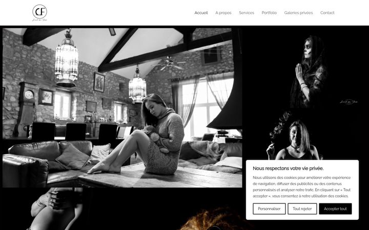 Screenshot of loeildefred.fr