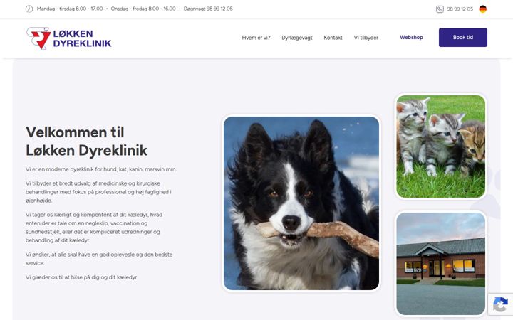 loekkendyreklinik.dk