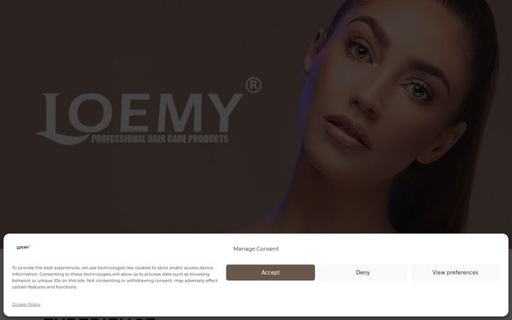 Screenshot of loemy.com
