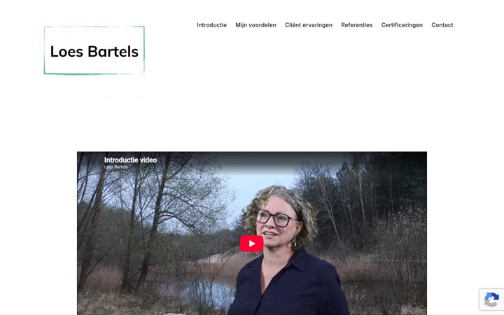 Screenshot of loesbartels.nl