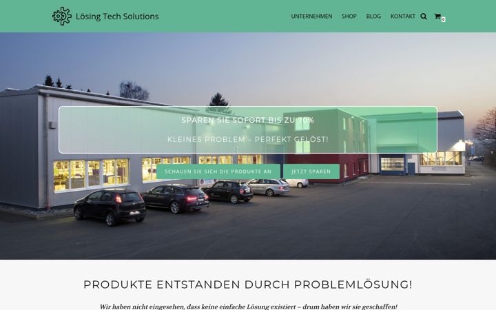 Screenshot of loesing-tech-solutions.de