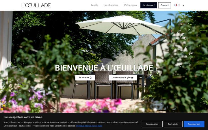 Screenshot of loeuillade.com