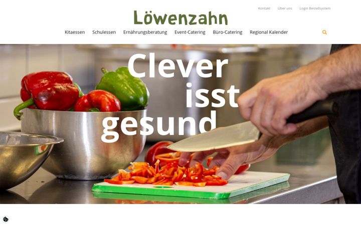 Screenshot of loewenzahn-catering.de