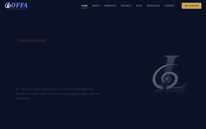 Screenshot of loffacorp.com