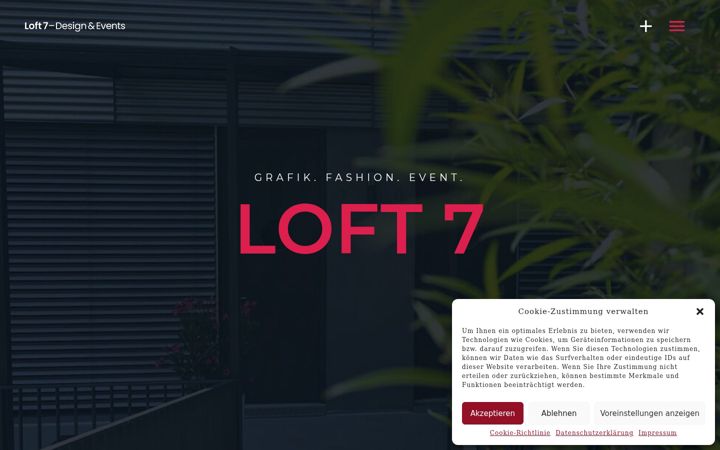 Screenshot of loft-7.ch
