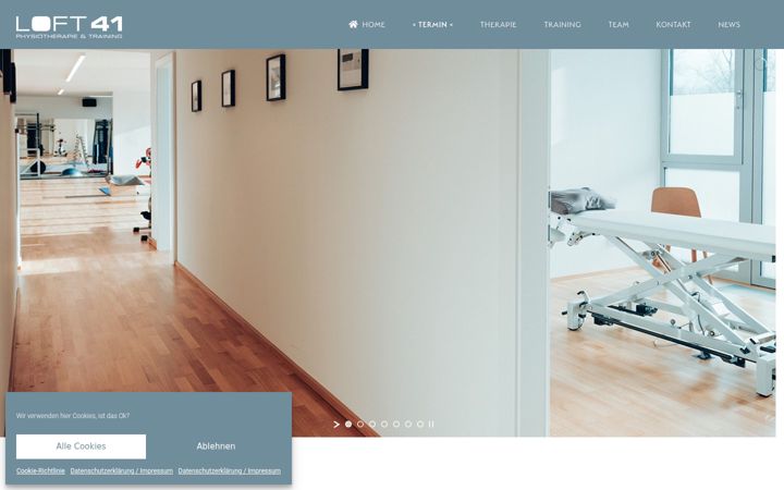 Screenshot of loft41.com