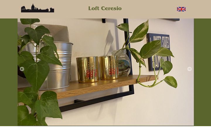 Screenshot of loftceresio.it