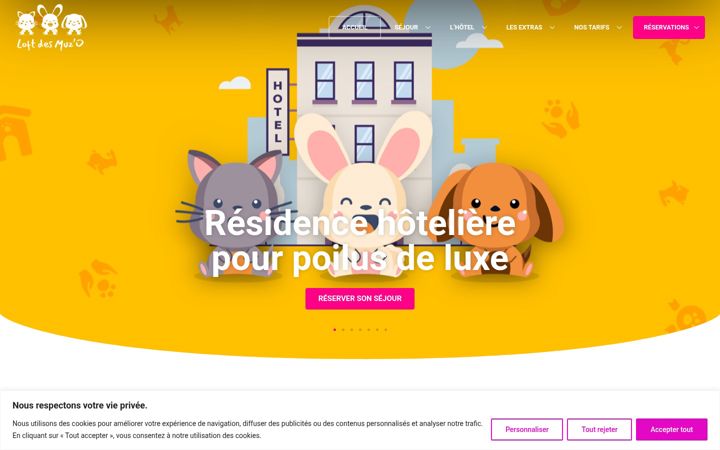 Screenshot of loftdesmuzo.be