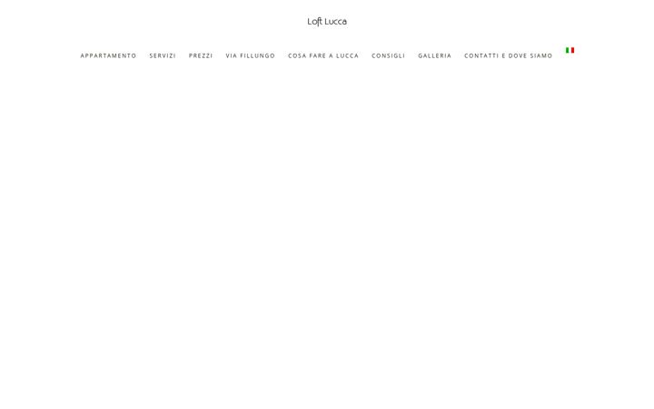 Screenshot of loftlucca.com
