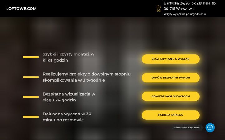 Screenshot of loftowe.com