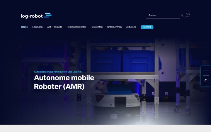 Screenshot of log-robot.de