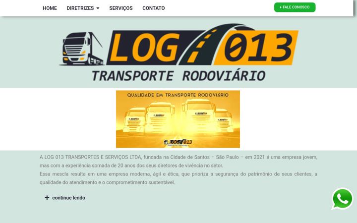 Screenshot of log013.com.br