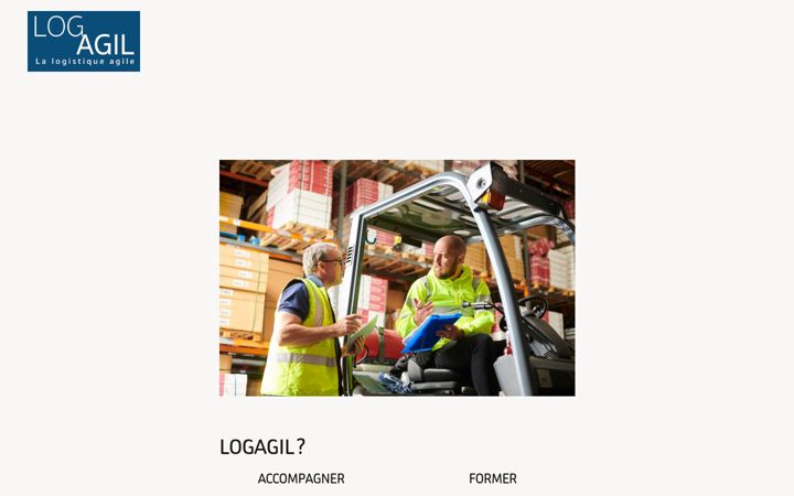 Screenshot of logagil.com
