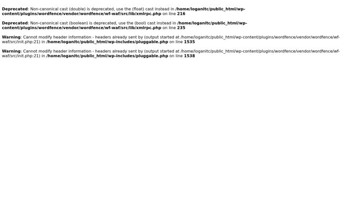 Screenshot of loganit.co.uk