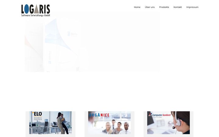 Zrzut ekranu logaris-software.de