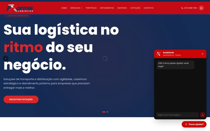 Screenshot of logbgexpress.com.br