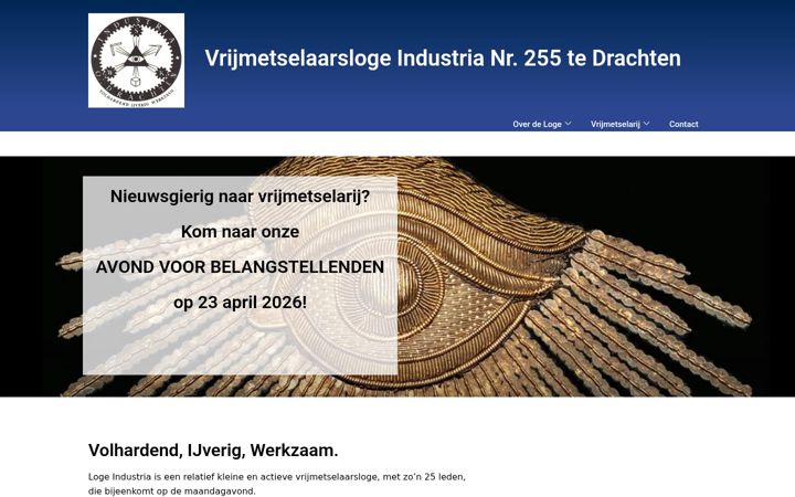 Screenshot of logeindustria.nl