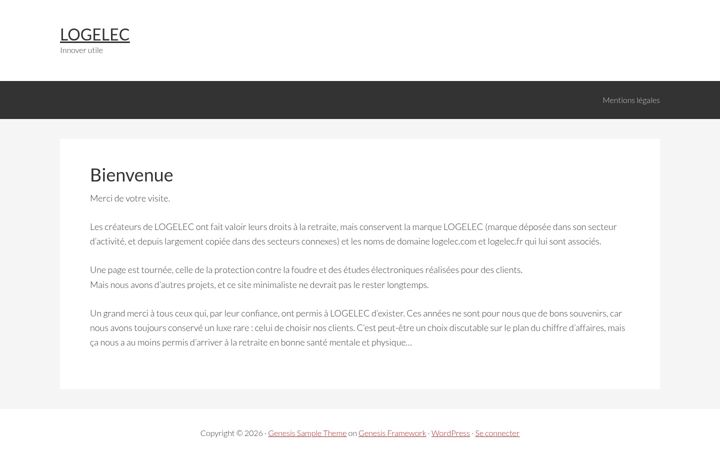 Screenshot of logelec.fr