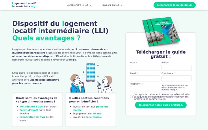 Screenshot of logement-locatif-intermediaire.org