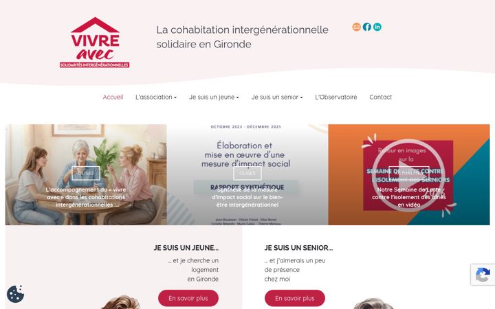 Screenshot of logement-solidaire.org