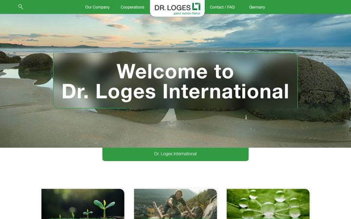 Screenshot of loges.se