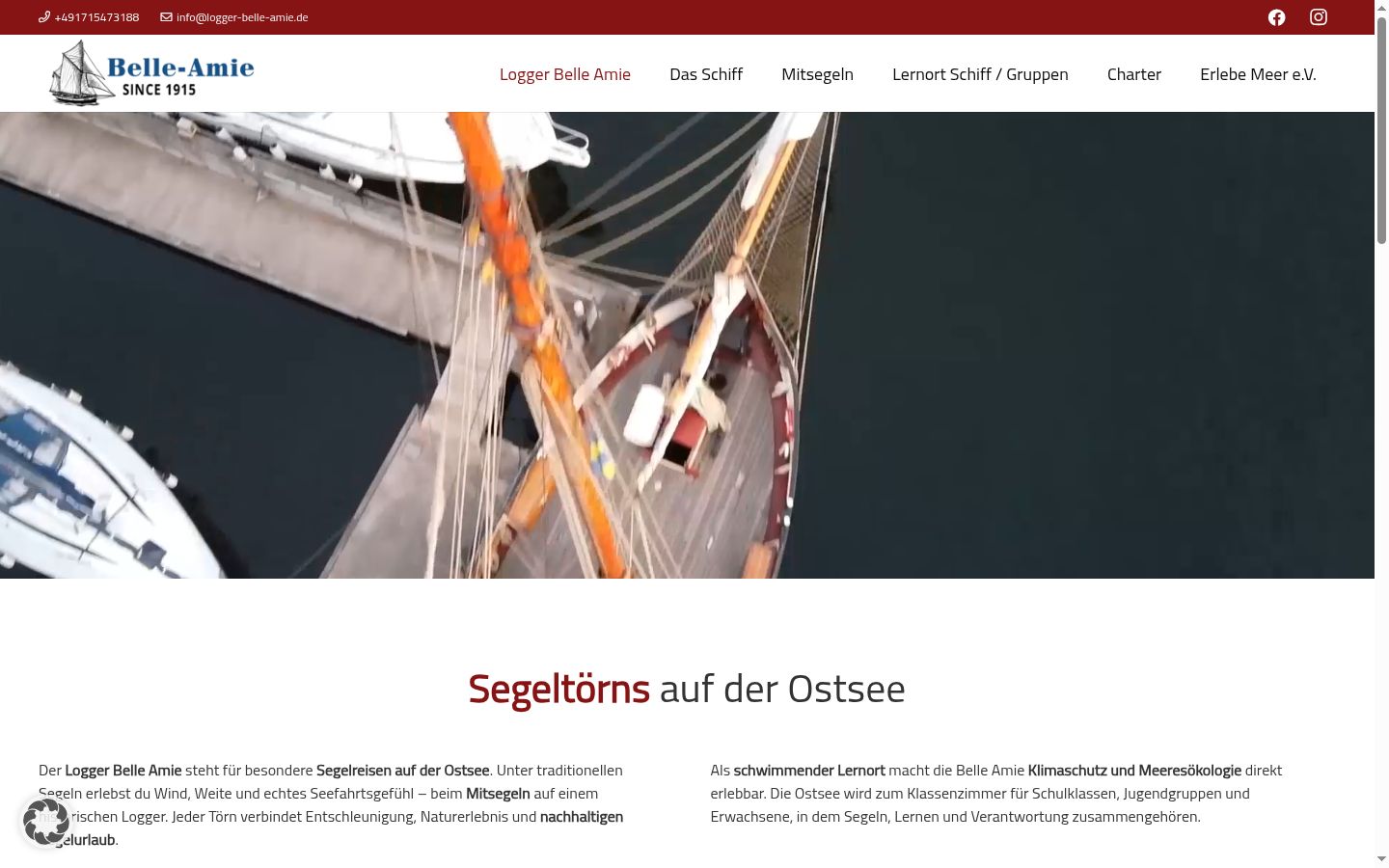 Screenshot des Einwilligungsbanners vor jeglicher Interaktion
