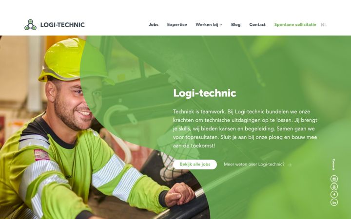 Screenshot of logi-technic.be