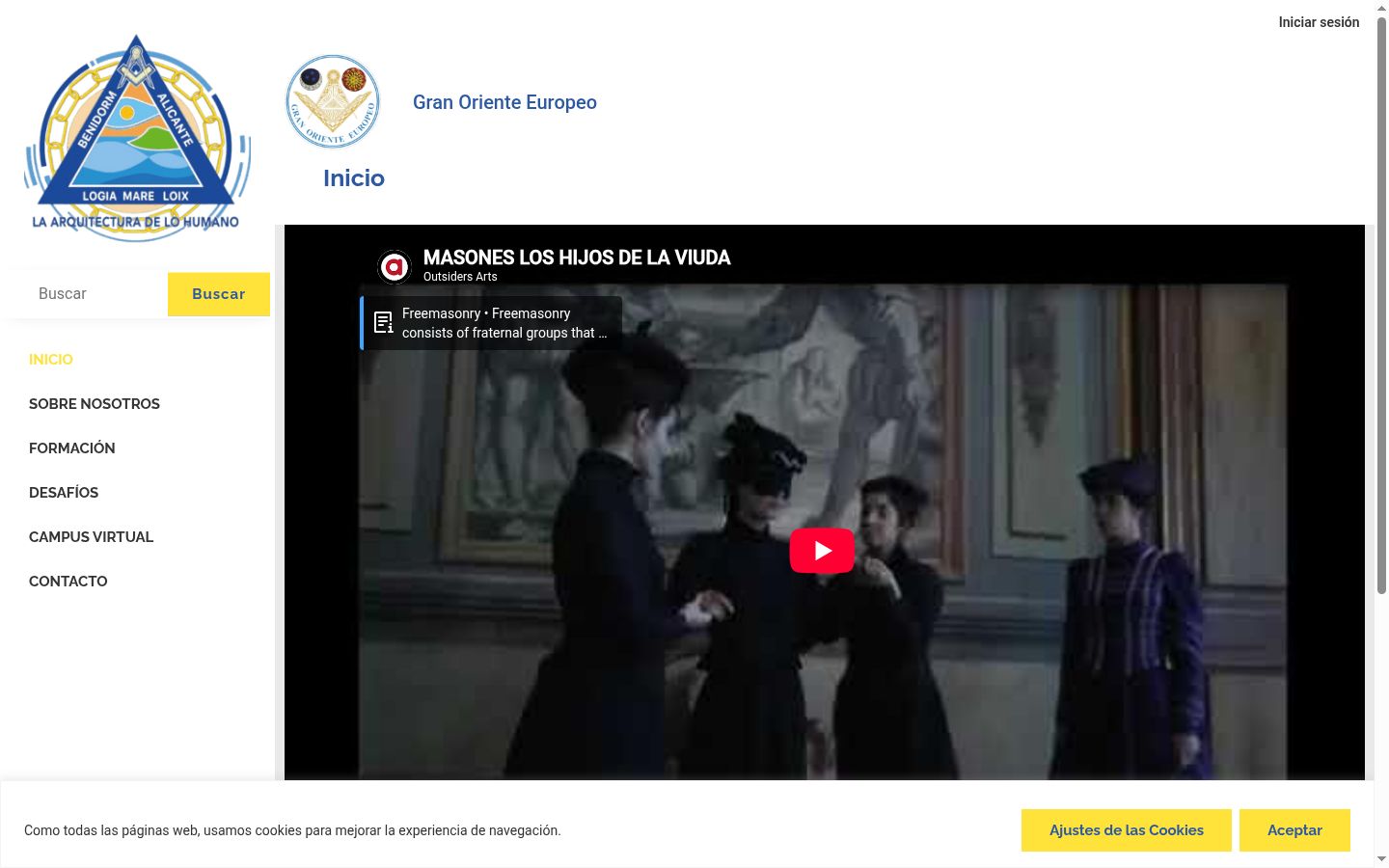 Capture d'écran de la bannière de consentement affichée avant toute interaction