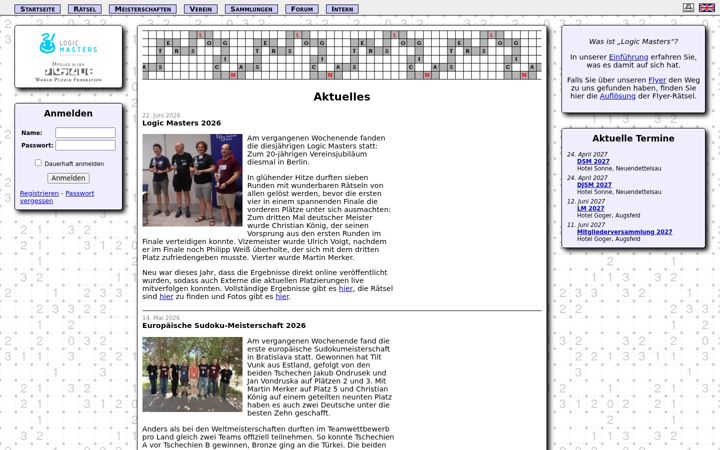 Screenshot of logic-masters.de