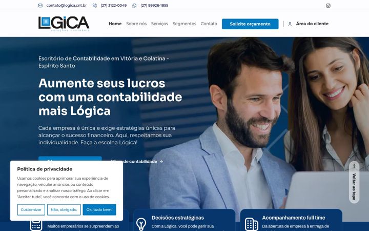 Screenshot of logica.cnt.br