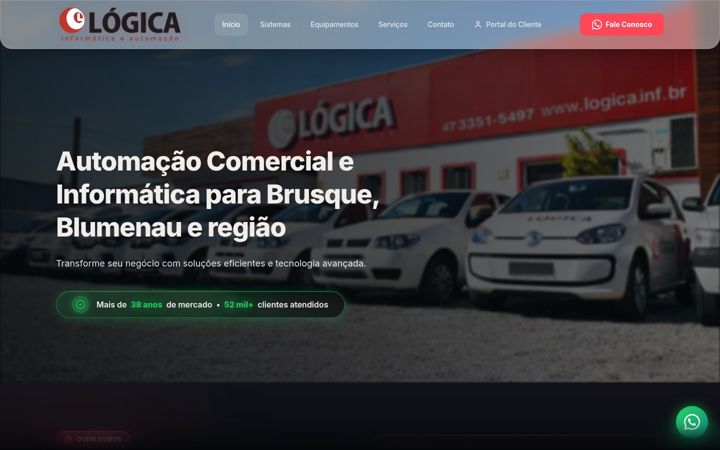 Screenshot of logica.inf.br