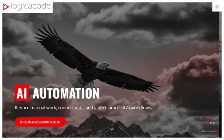 Screenshot of logicacode.com
