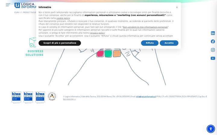 Screenshot of logicainformatica.it