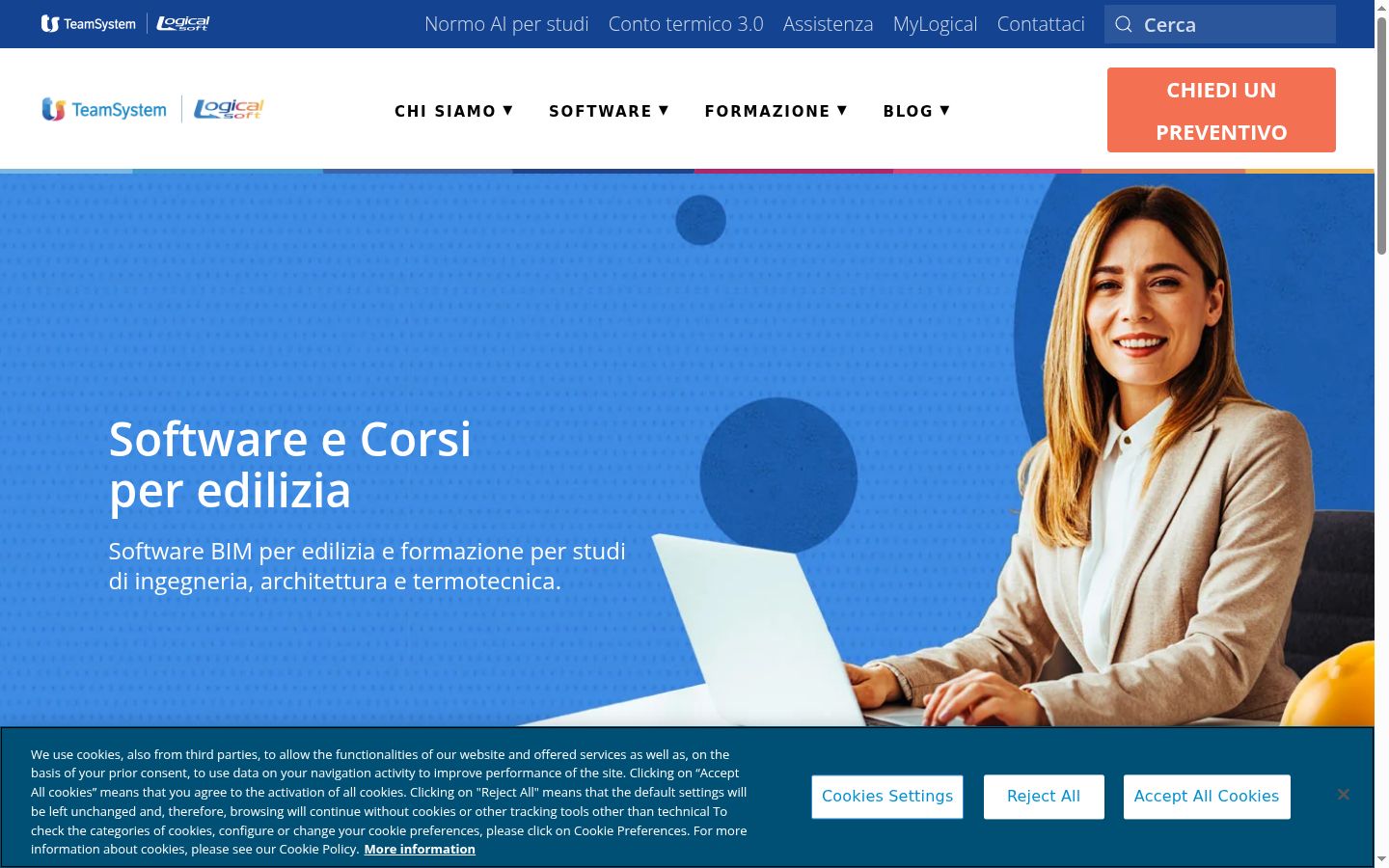 Screenshot tal-banner tal-kunsens muri qabel kwalunkwe interazzjoni