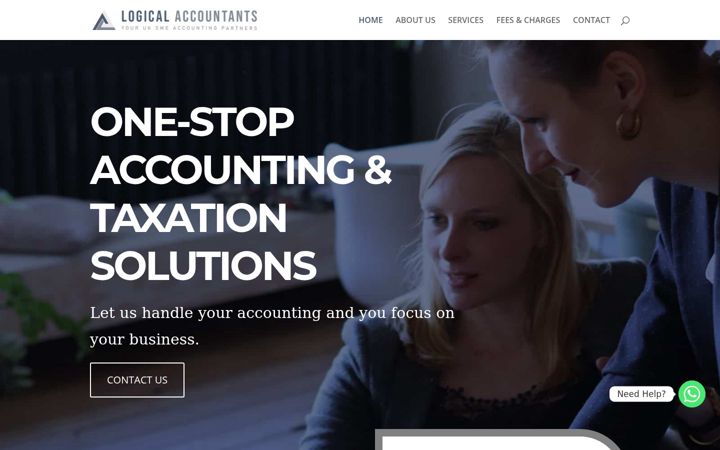 Screenshot of logicalaccountants.com