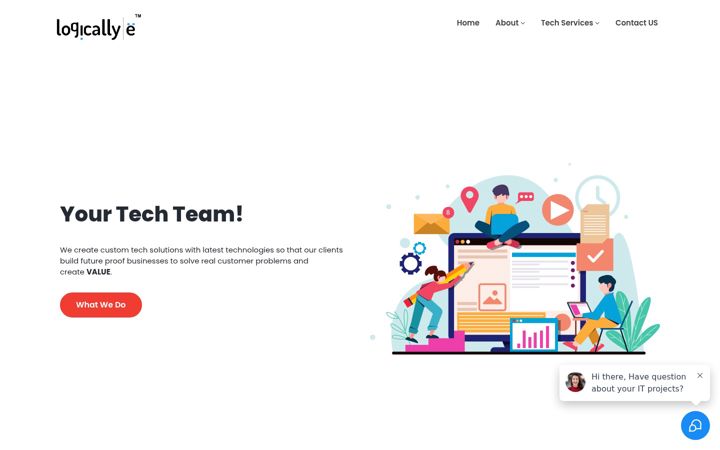 Screenshot of logicallye.co.uk