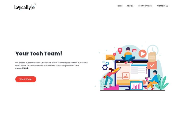 Screenshot of logicallye.com