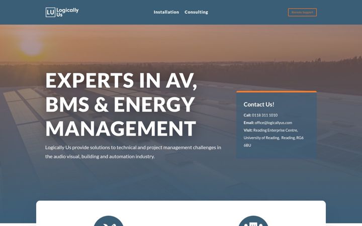 Screenshot of logicallyus.com