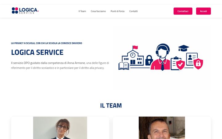 Screenshot of logicaservice.com