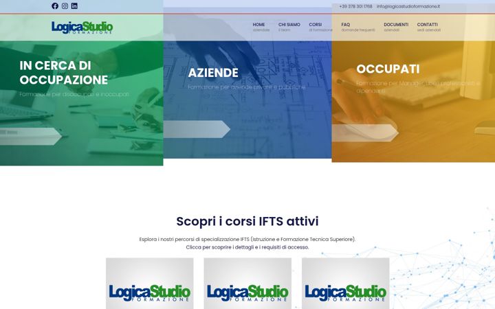 Screenshot of logicastudioformazione.it