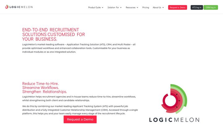 Screenshot of logicmelon.com