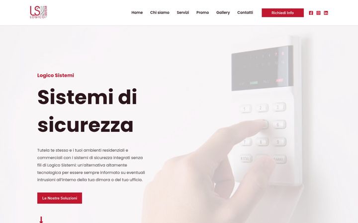 Screenshot of logicosistemi.com