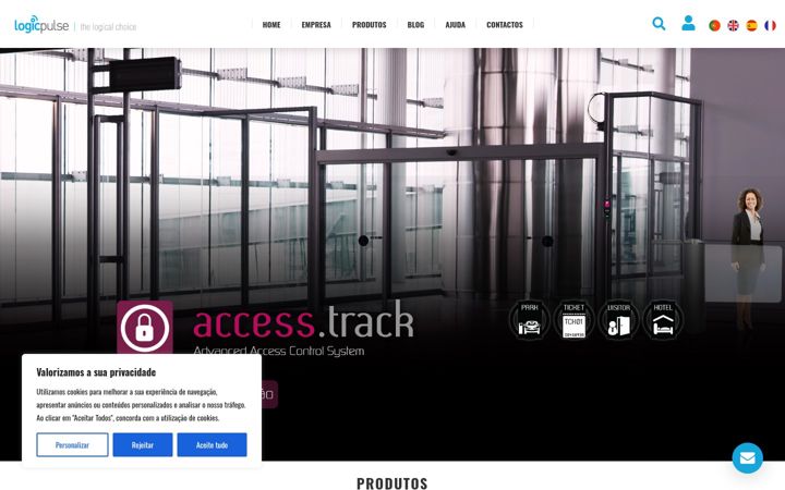 Screenshot of logicpulse.com