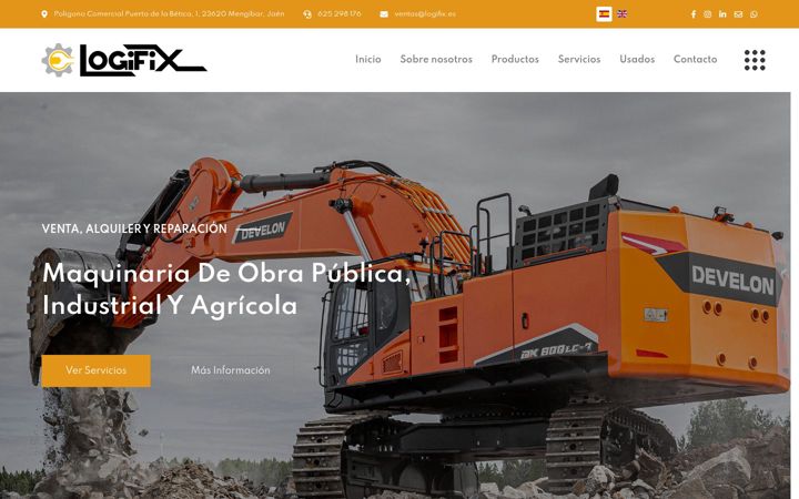 Screenshot of logifix.es