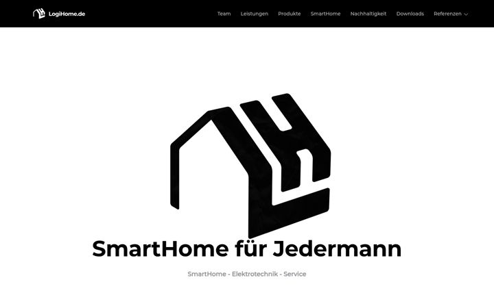 Screenshot of logihome.de