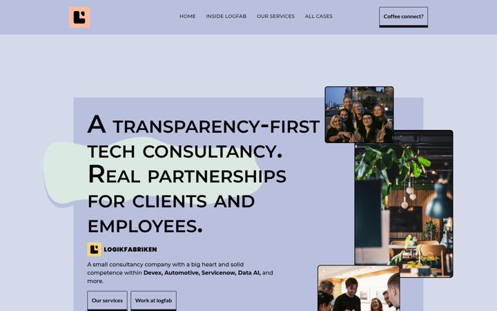 Screenshot of logikfabriken.se