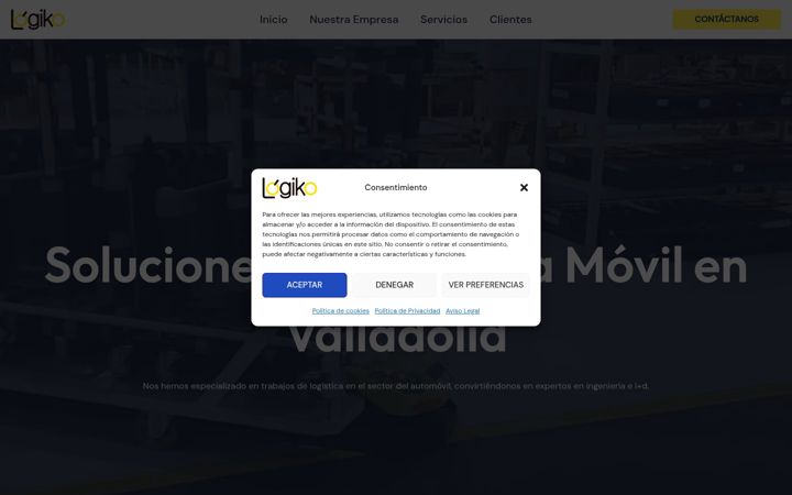 Screenshot of logiko.es