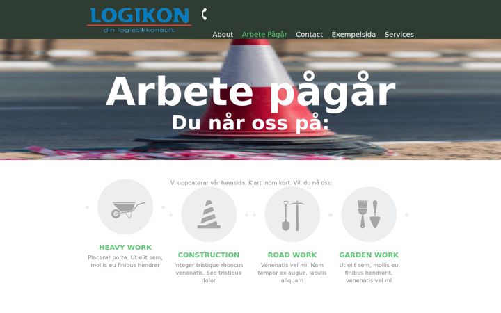 Screenshot of logikon.se