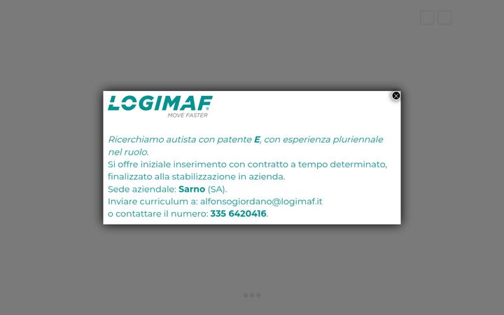 Screenshot of logimaf.it