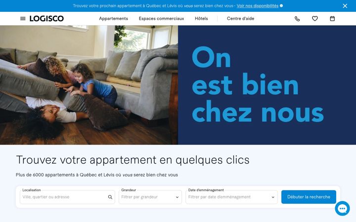 Screenshot of logisco.com